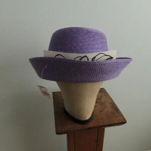 1970’s Convertible Straw Wide Brimmed Sun Hat